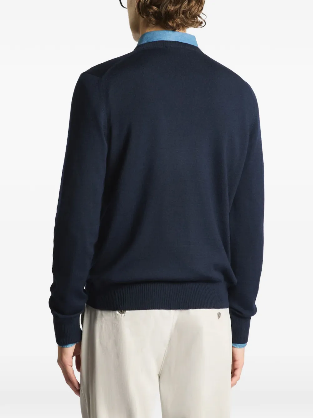 Fay Trui met hoge hals Blauw