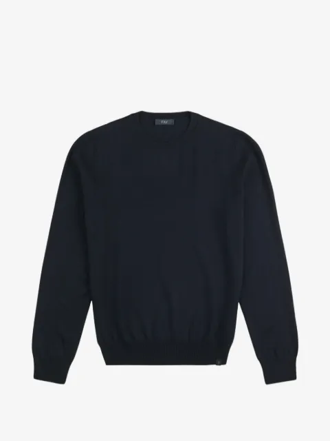 Fay jersey con cuello redondo