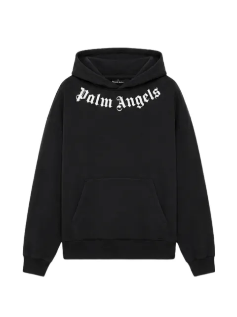 Palm Angels logo-print hoodie