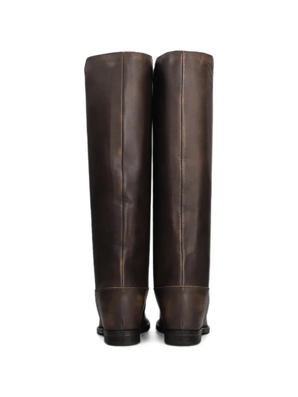 Via Roma 15 V-cut knee-high boots Bruin