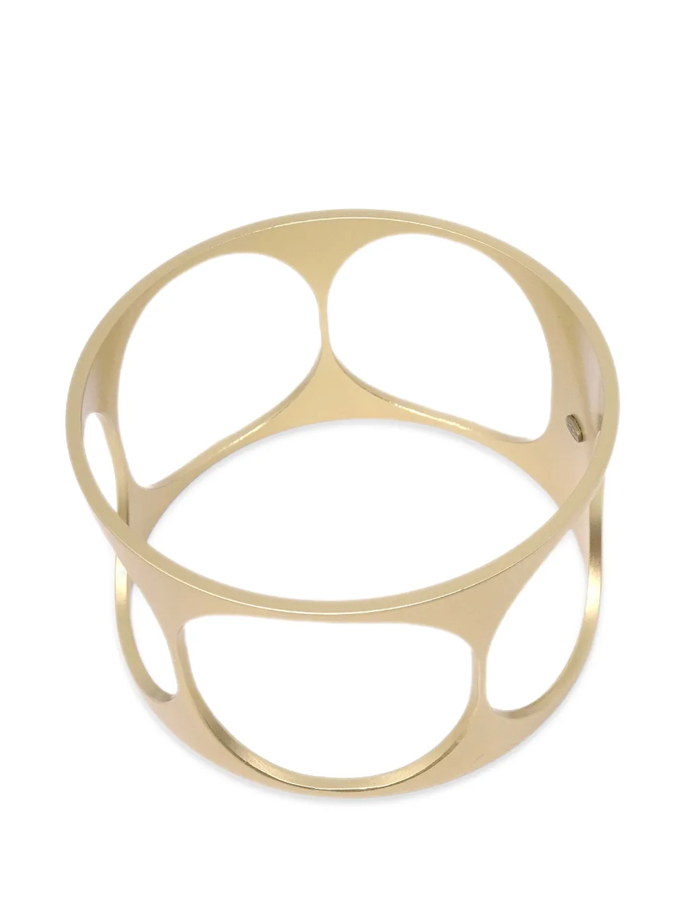 CHANEL Pre-Owned 2001 cut-out bangle - Oro