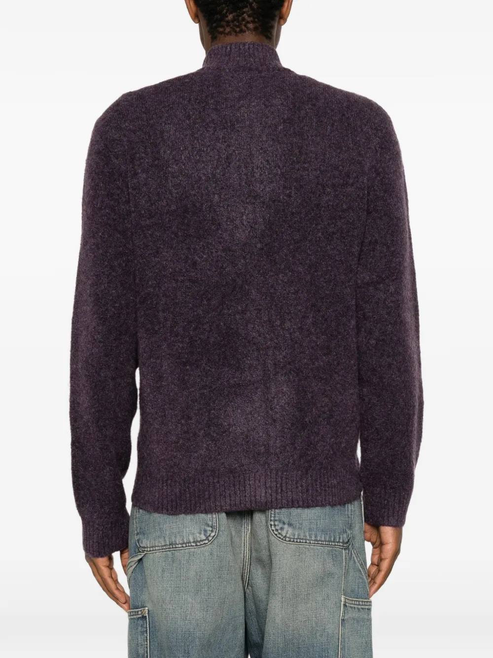 Carhartt WIP Curtis vest met geborduurd logo Paars