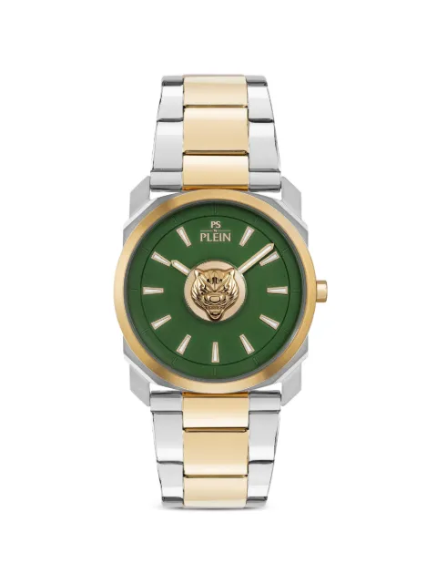 Plein Sport Dynamite Tiger Head 40mm watch