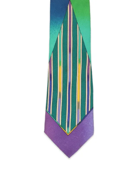 Versace Pre-Owned Krawatte mit geometrischem Print