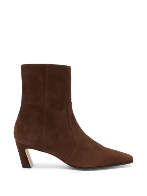 Stuart Weitzman Stassi sculptural-heel ankle boots