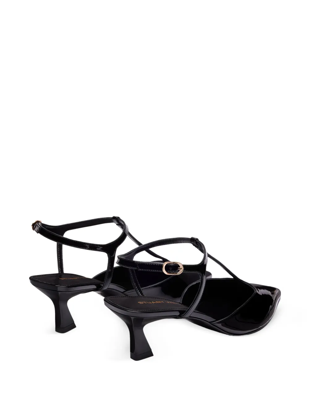 Stuart Weitzman Vinnie T-strap pumps Zwart