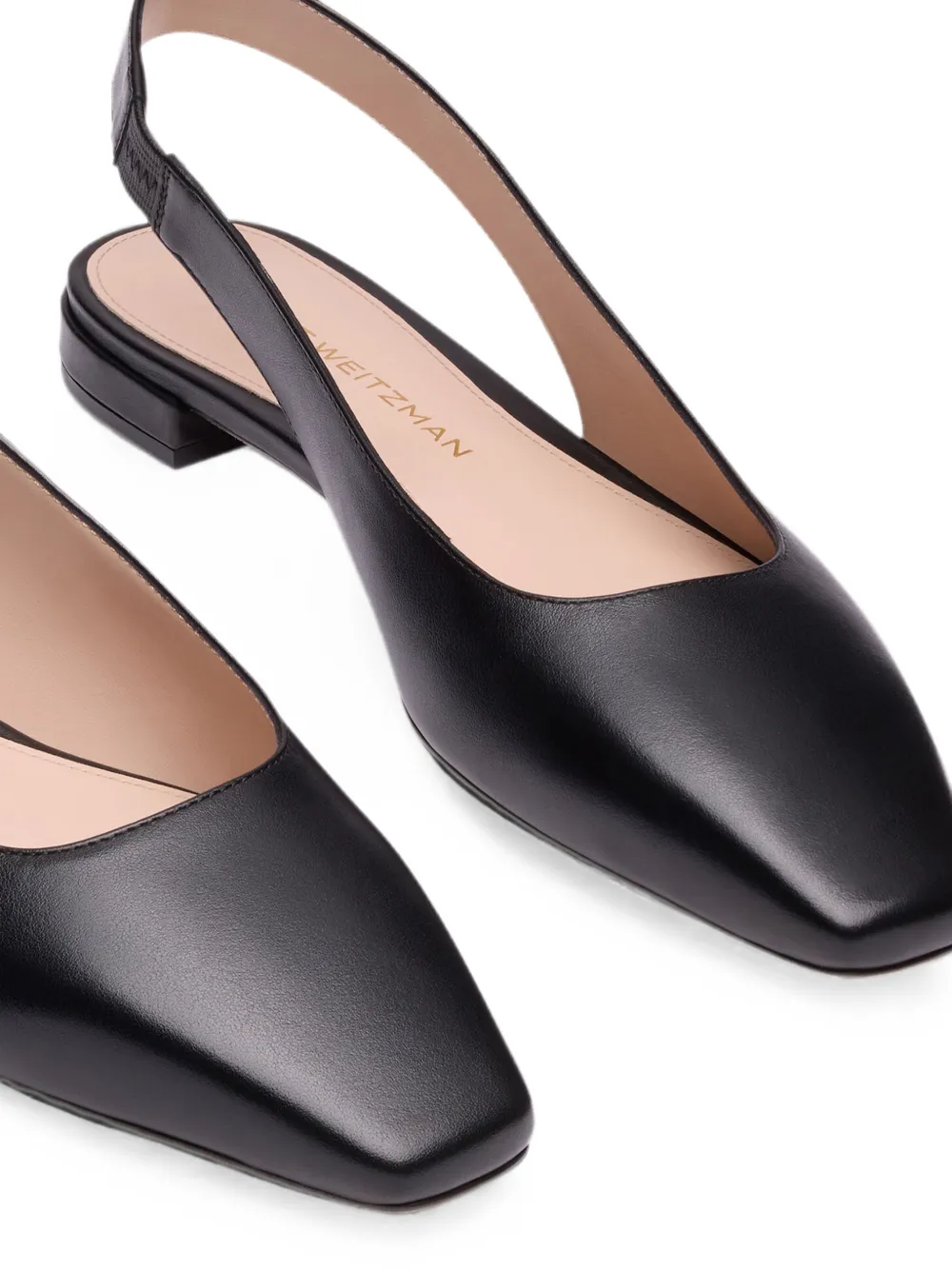Stuart Weitzman Stassi slingback pumps Zwart