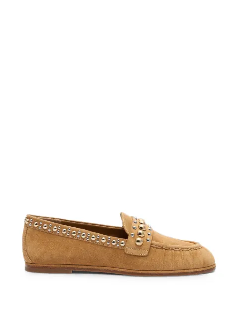 Stuart Weitzman Perry loafers med nitteudsmykning