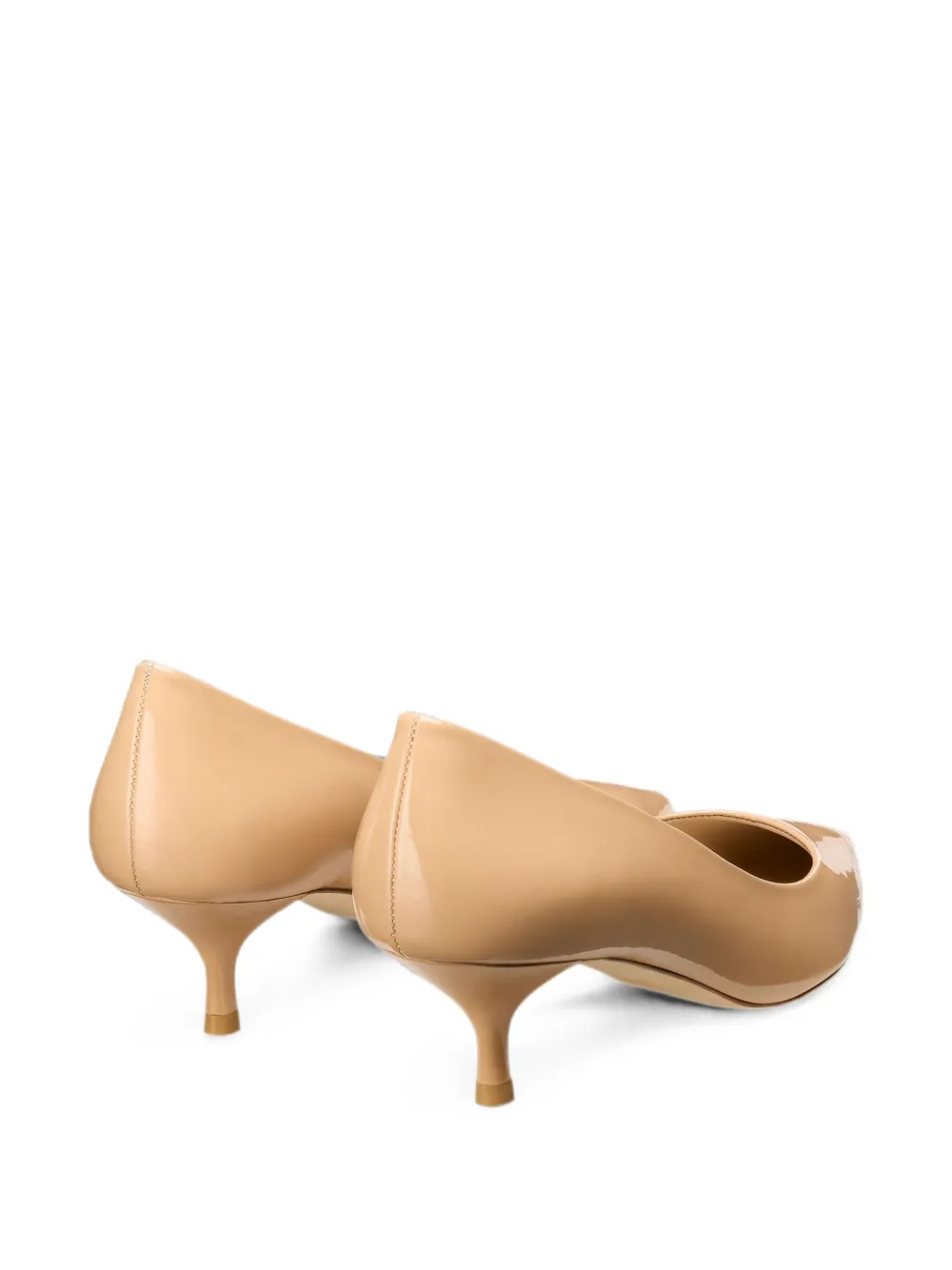 Stuart Weitzman Stuart Power pointed-toe pumps Beige
