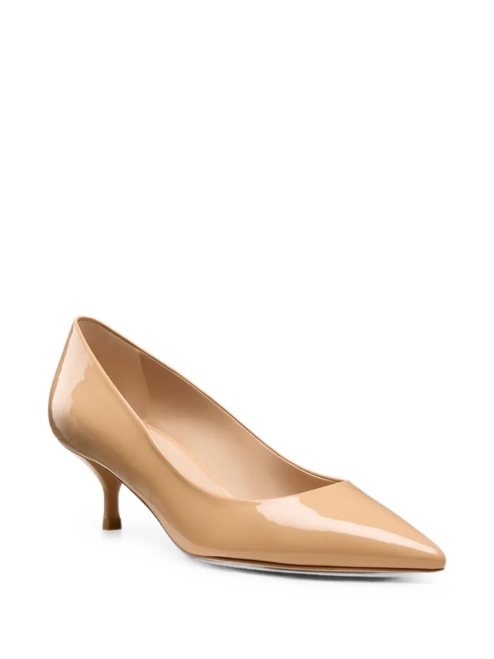 Stuart Weitzman Stuart Power pointed-toe pumps Beige