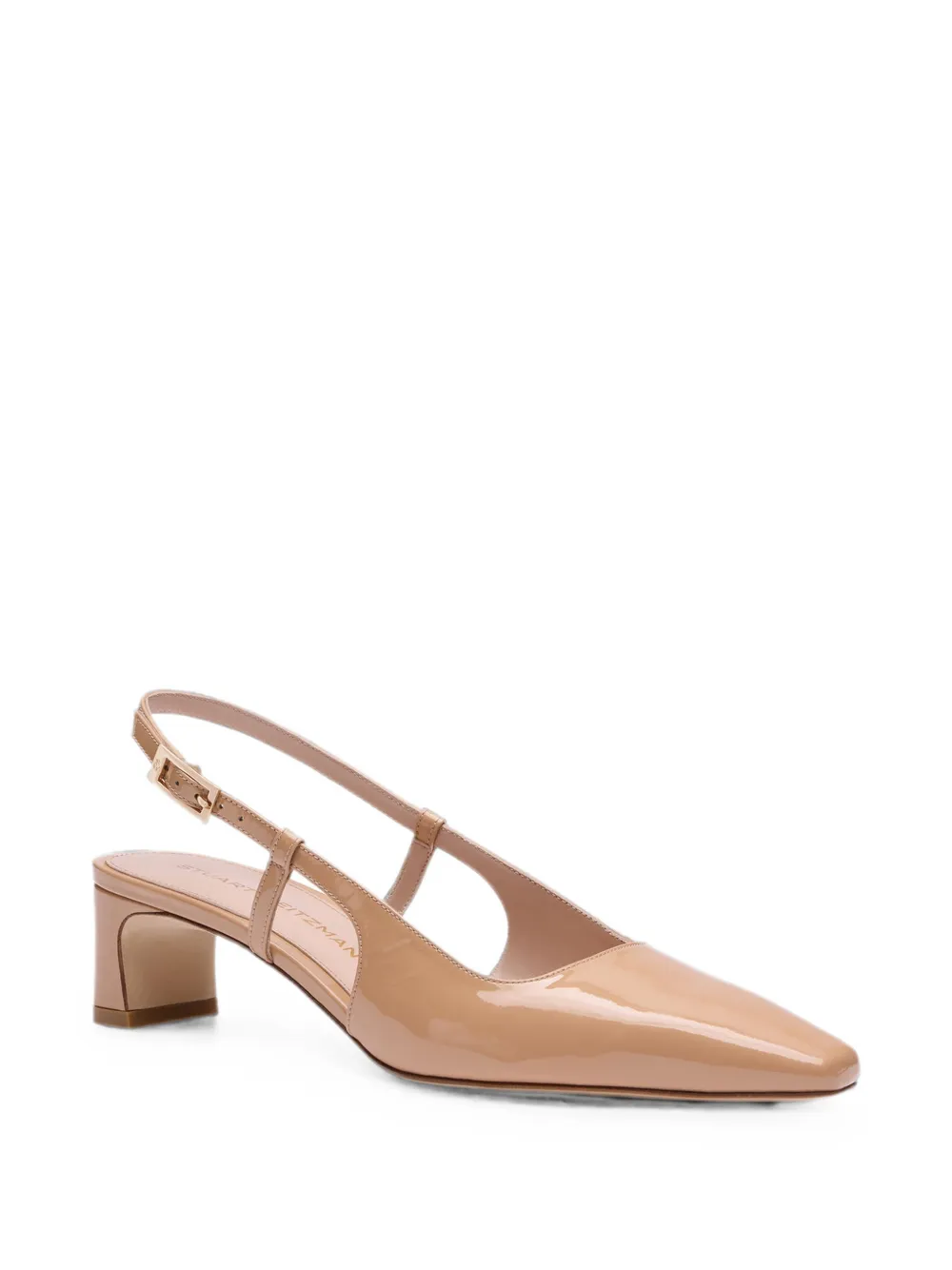 Stuart Weitzman Baby Babette slingback pumps Beige