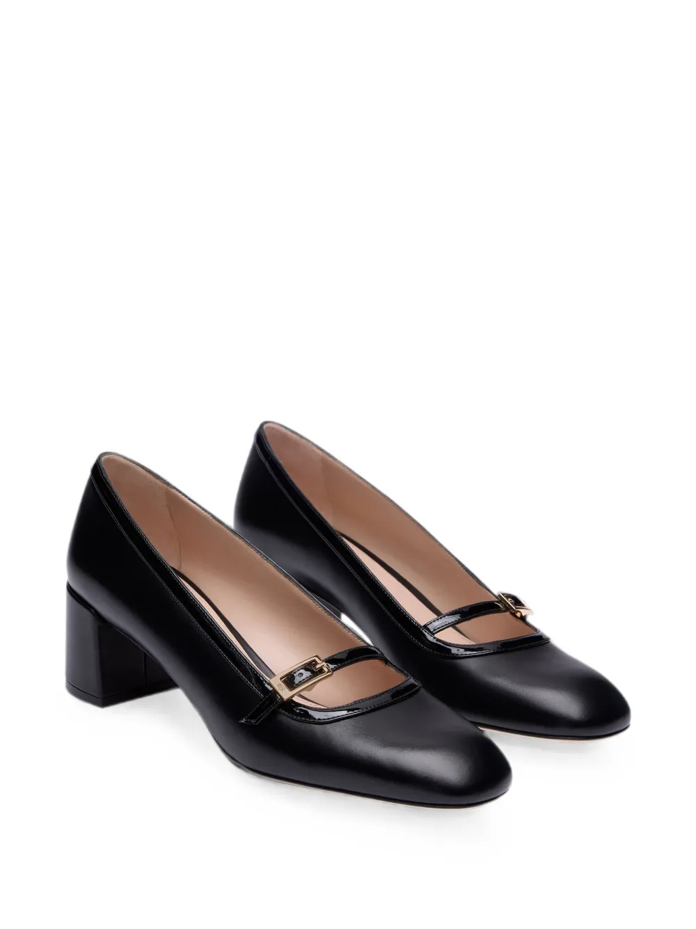 Stuart Weitzman Georgie buckle-strap pumps Zwart