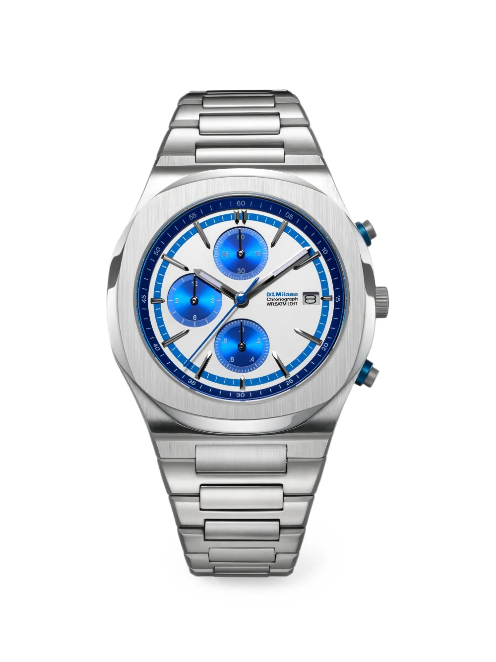 D1 Milano Chronograph 39mm watch - Argento