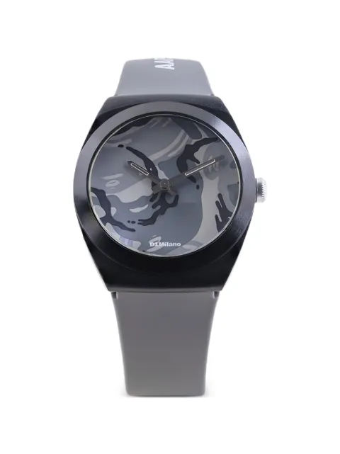 D1 Milano X AAPE camouflage-dial 34mm watch
