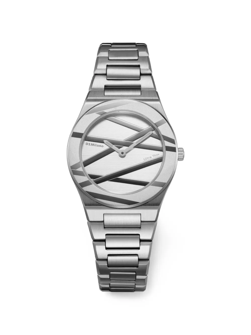 D1 Milano Ultra Thin Armbanduhr 30mm - Silber