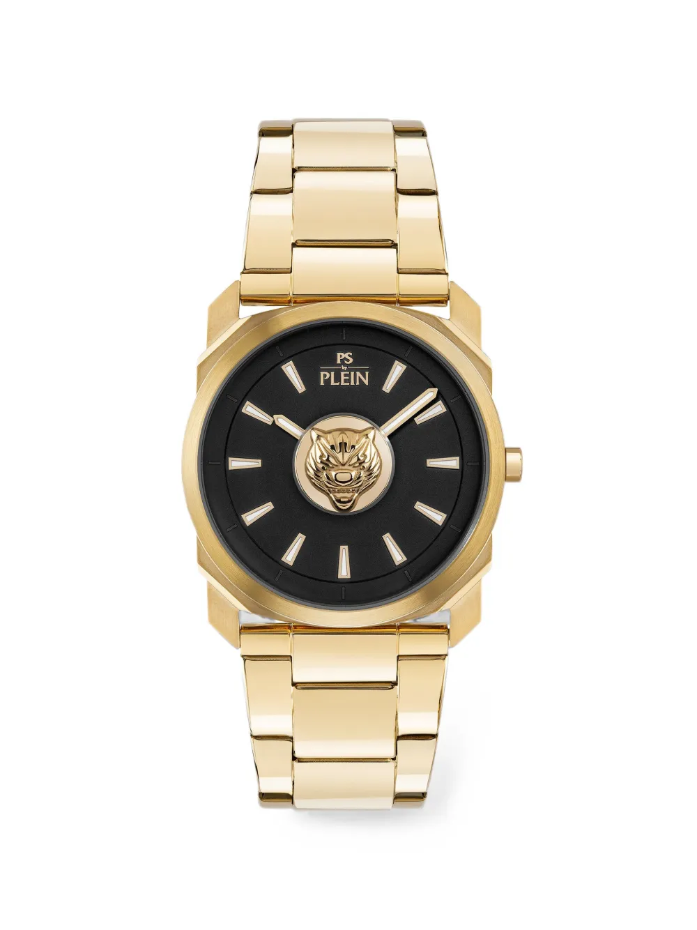 Plein Sport montre Dynamite 3D Tiger Head 40 mm - Noir Plein Sport montre Dynamite 3D Tiger Head 40 mm - Noir
