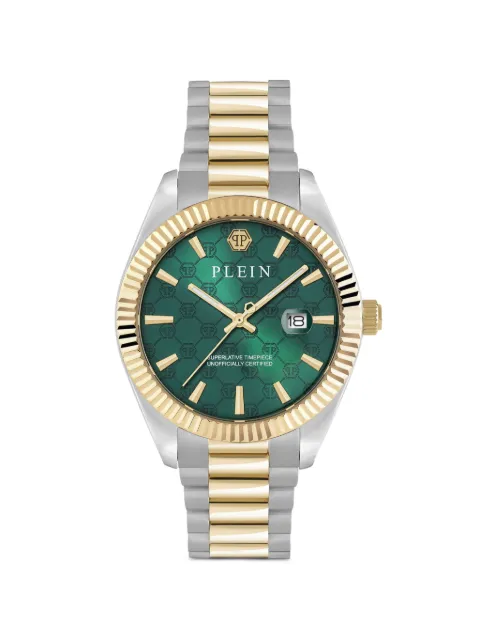 Philipp Plein Date Superlative monogram 40mm watch