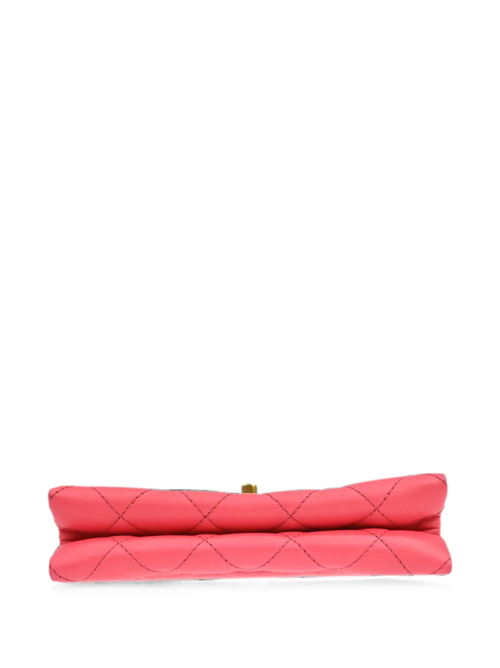 CHANEL Pre-Owned 2020s kleine gewatteerde schoudertas Roze