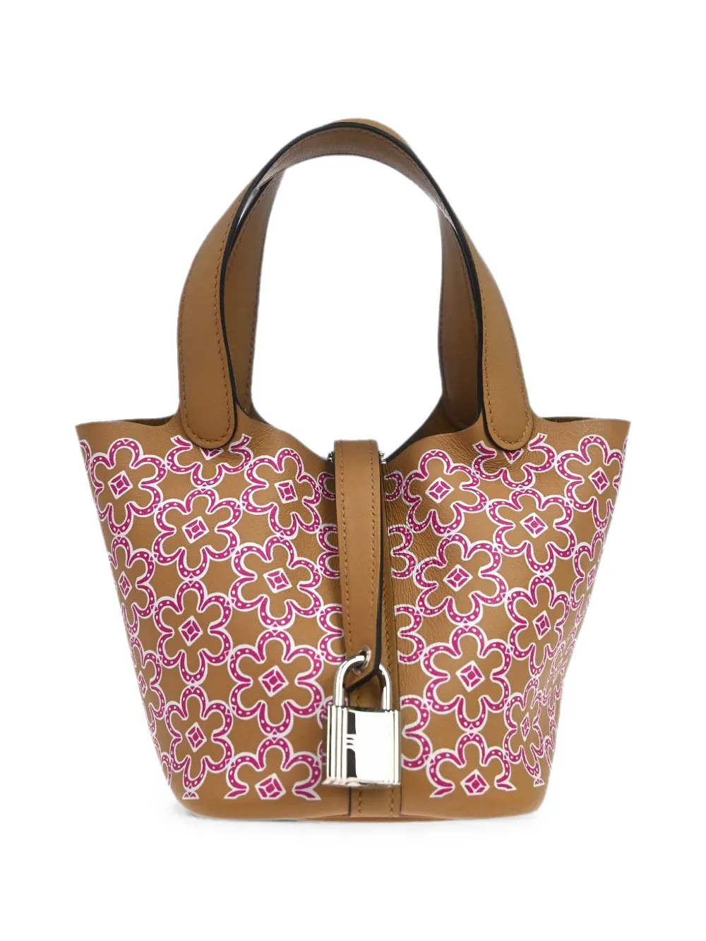 Hermès Pre-Owned 2023 Picotin Lucky Daisy handbag - Nude