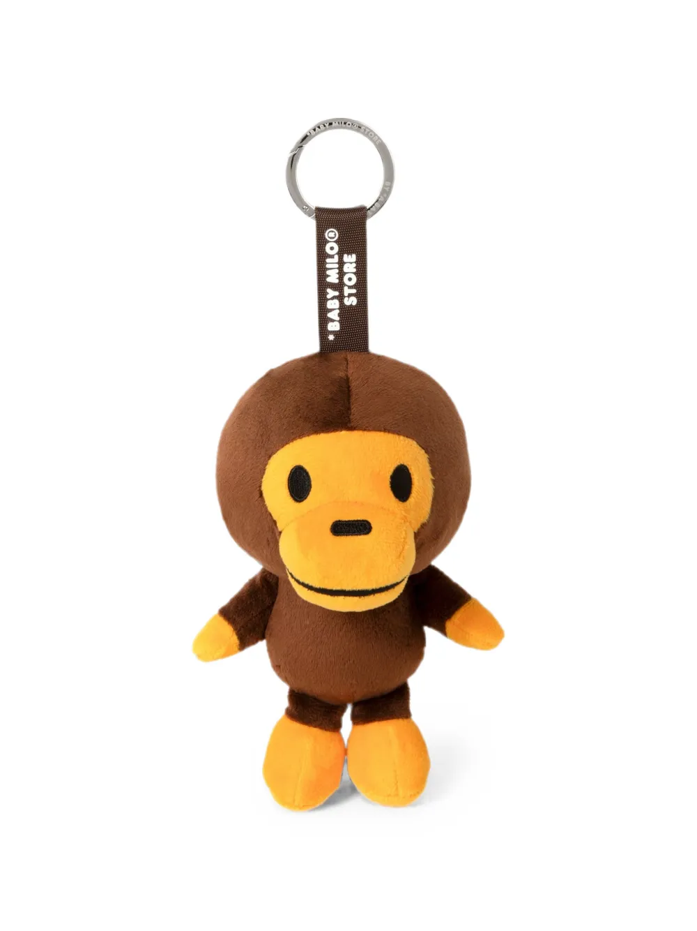 *baby Milo® Store By *a Bathing Ape® Baby Milo Plush Keychain In Brown