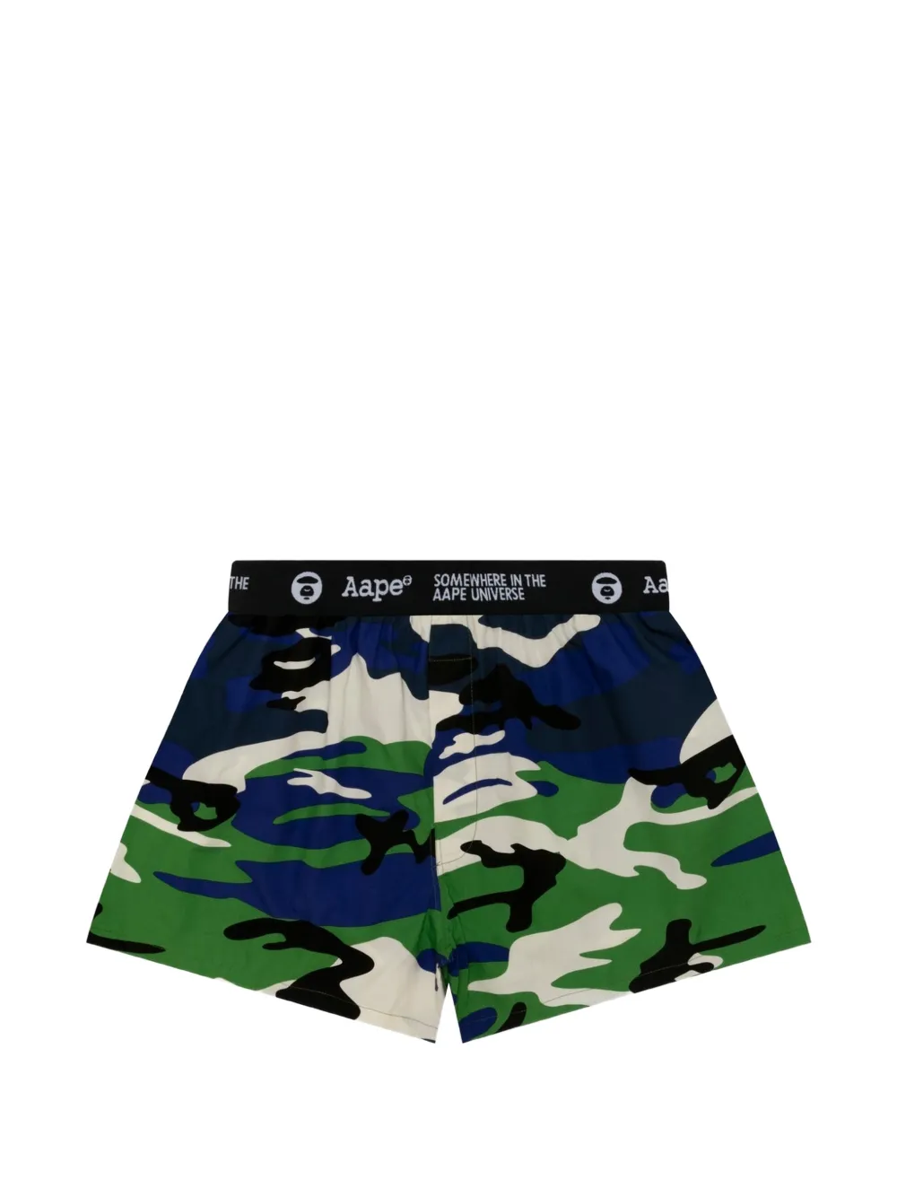 AAPE BY *A BATHING APE® Camo logo-waistband boxers · M
