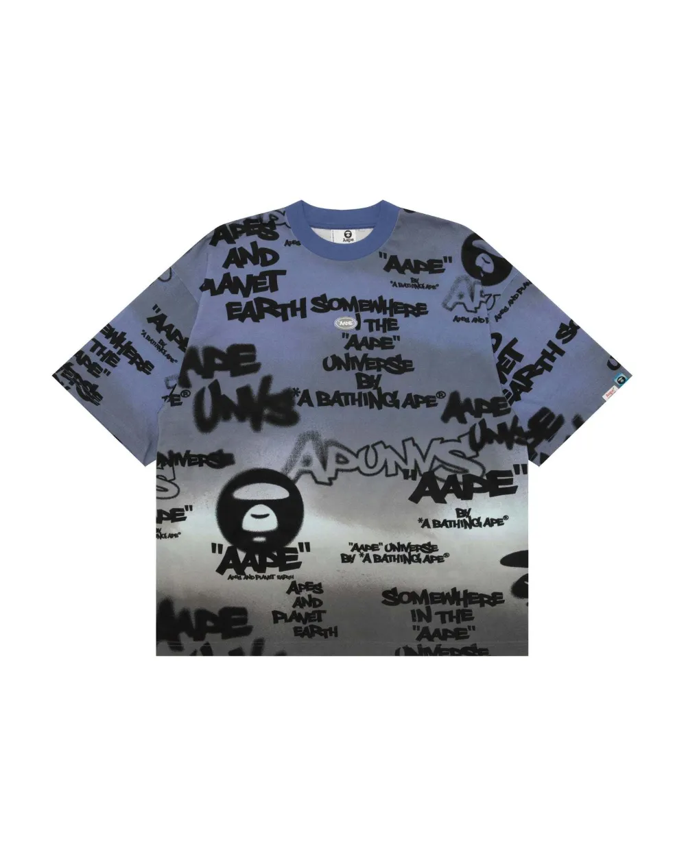 AAPE BY *A BATHING APE® graffiti-print T-shirt