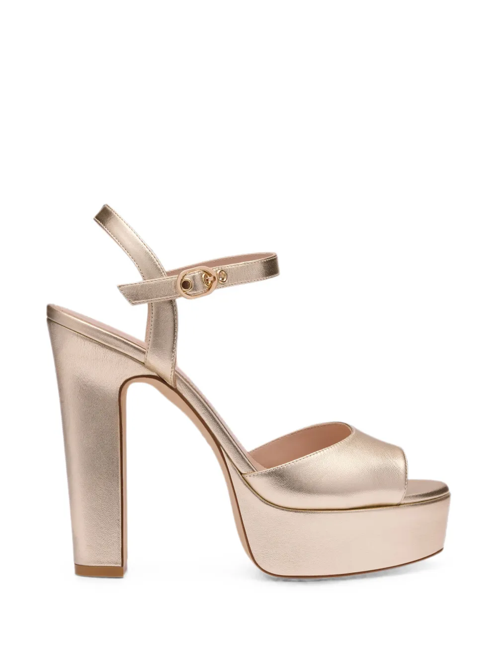 Stuart Weitzman Reade platform sandals Beige