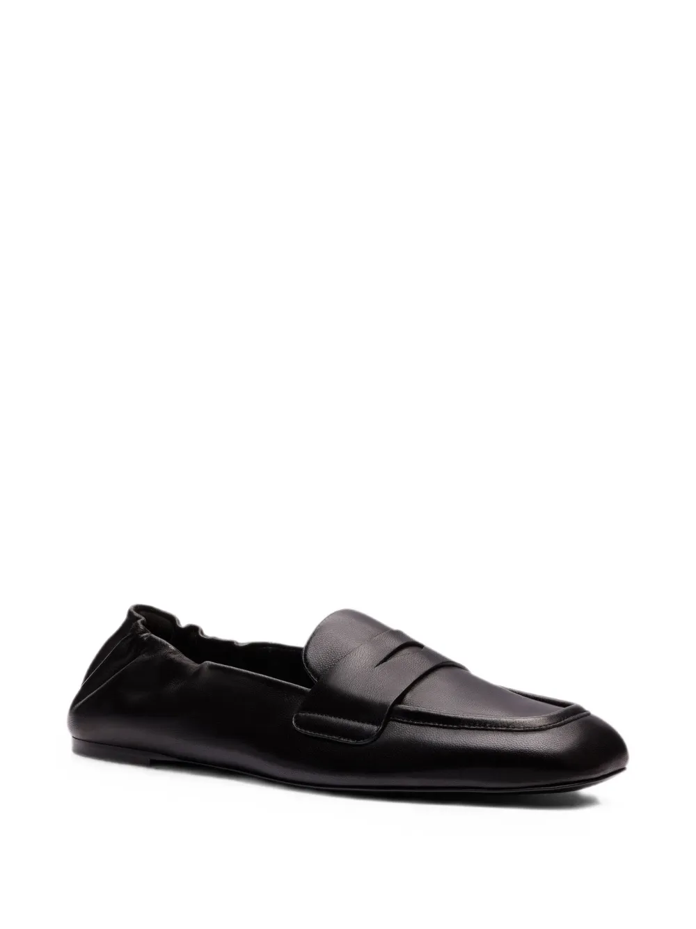 Stuart Weitzman Bryant ruched loafers - Nero