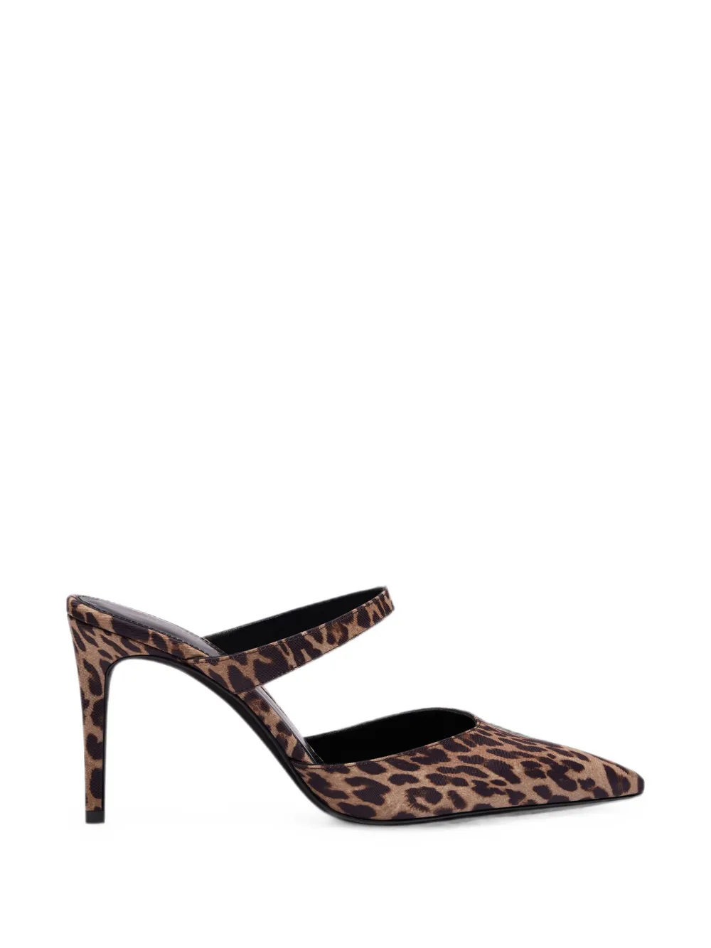 Stuart Weitzman Stuart Power leopard-print mules Bruin