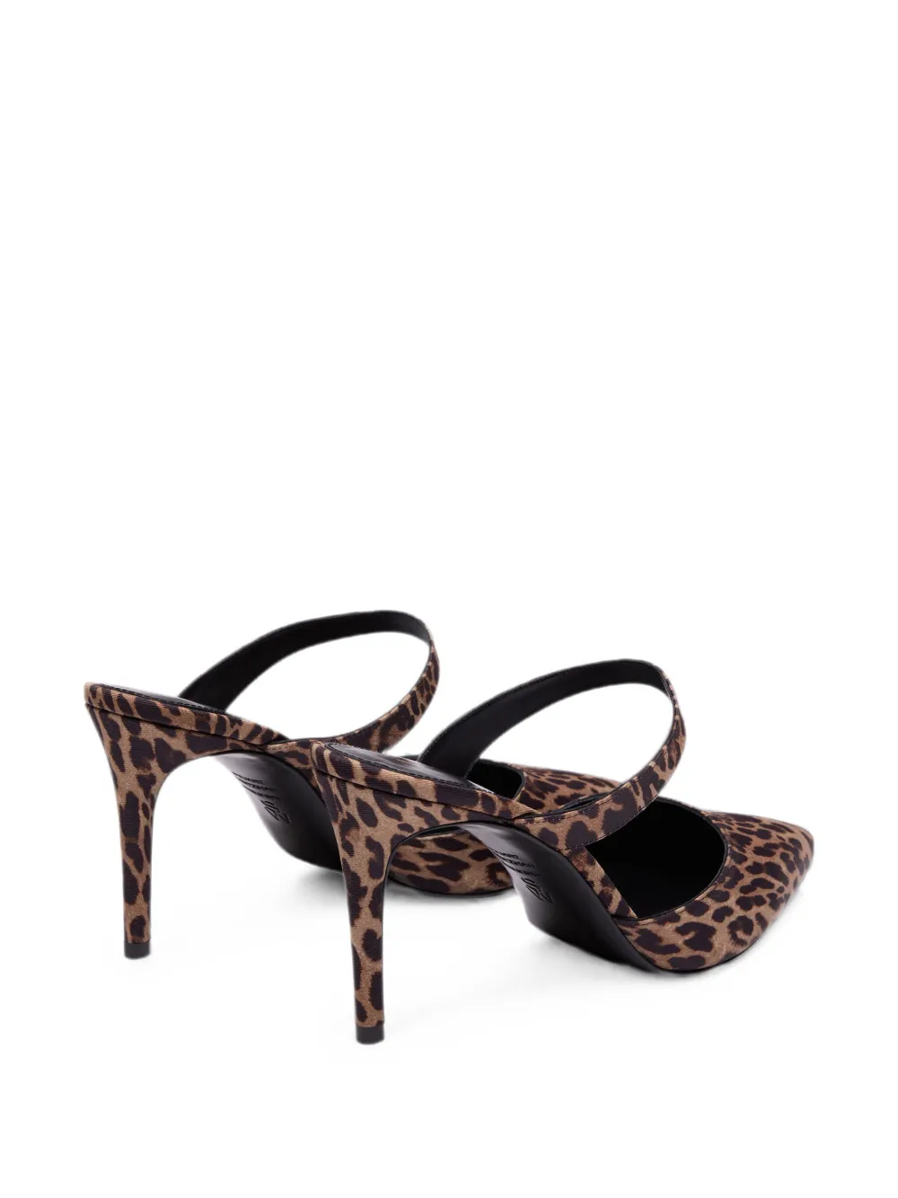 Stuart Weitzman Stuart Power leopard-print mules Bruin