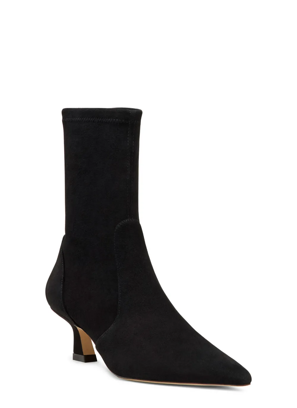 Stuart Weitzman Vinnie pointed-toe ankle boots Zwart