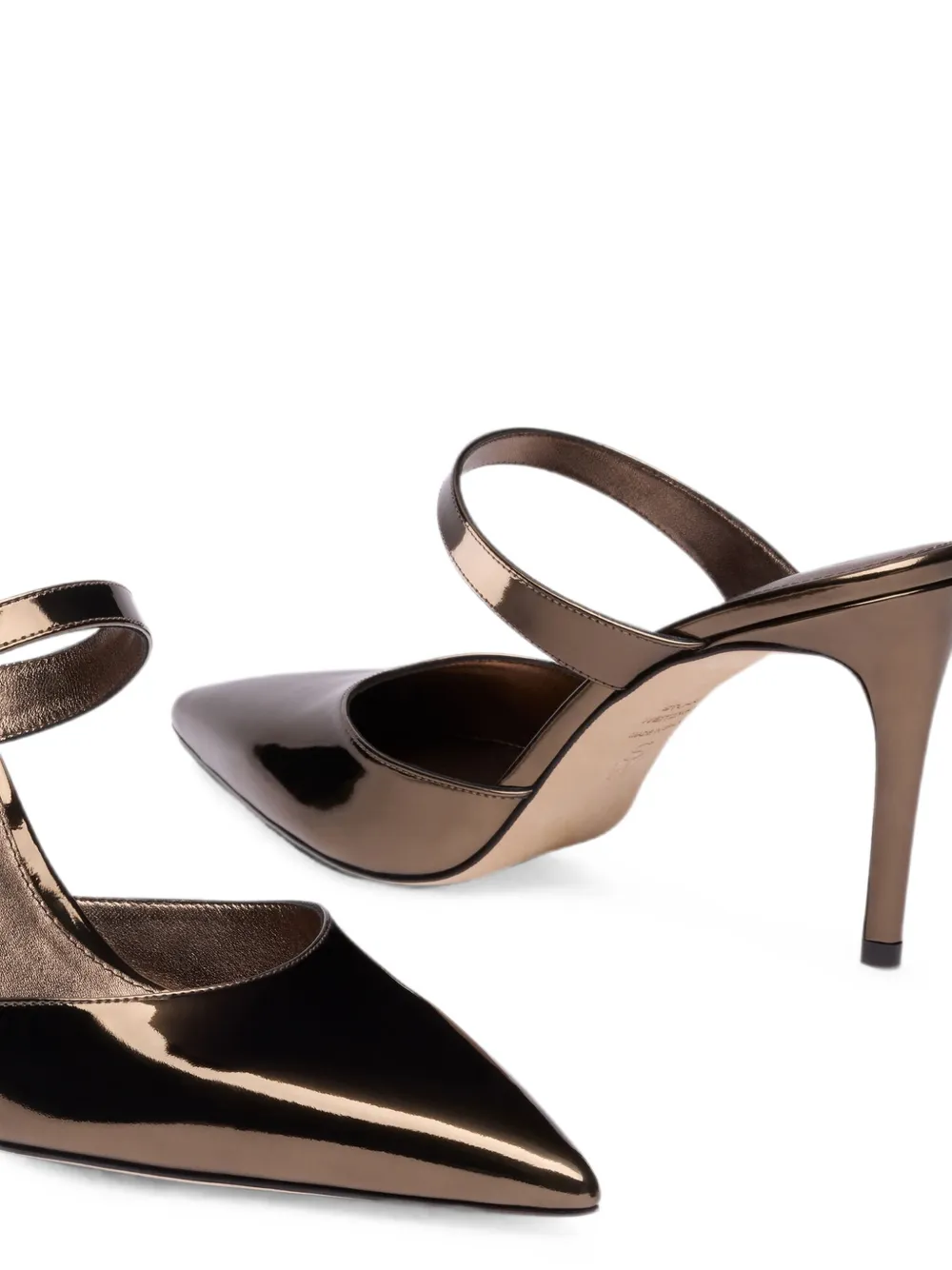 Stuart Weitzman Stuart Power pointed-toe mules Bruin