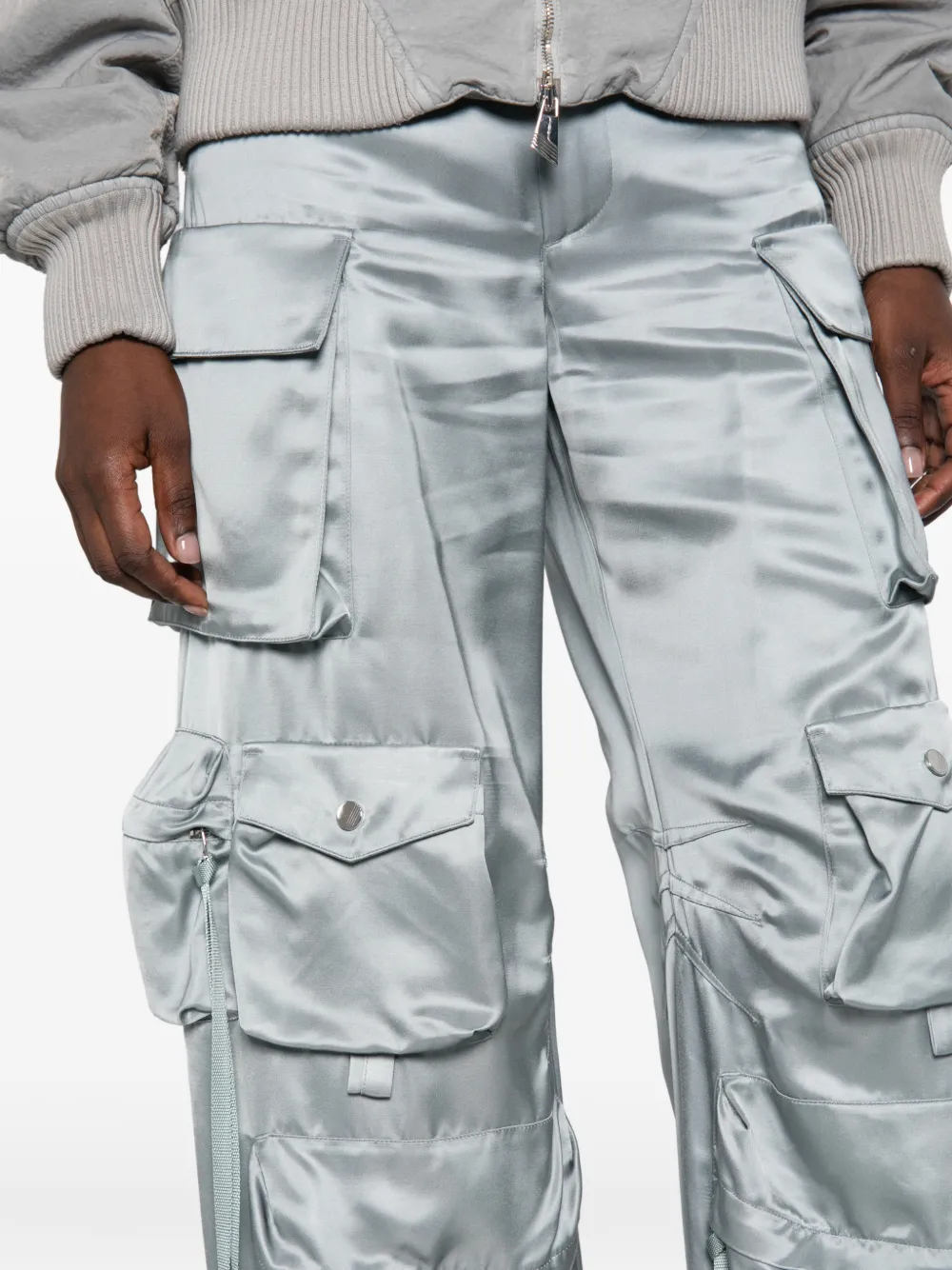 The Attico Superattico10 cargo pants Blauw