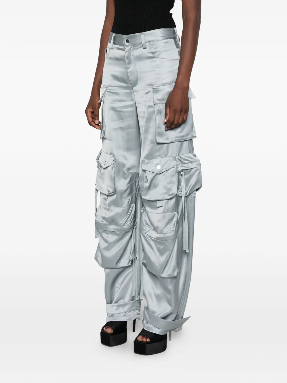 The Attico Superattico10 cargo pants Blauw