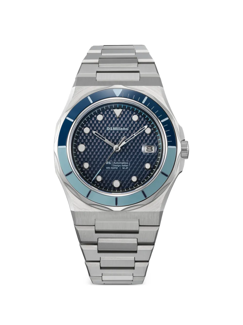 D1 Milano Orologio automatico 40mm - Blu