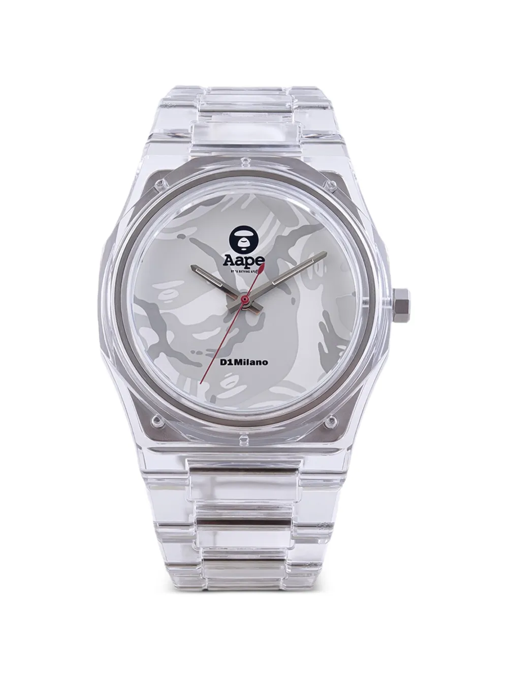 D1 Milano x AAPE Orologio ottagonale 39mm - Grigio