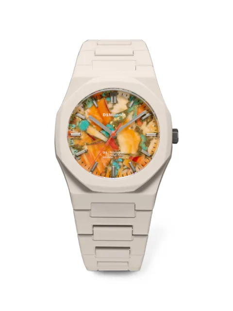 D1 Milano Polycarbon Mosaic Essence 37mm watch