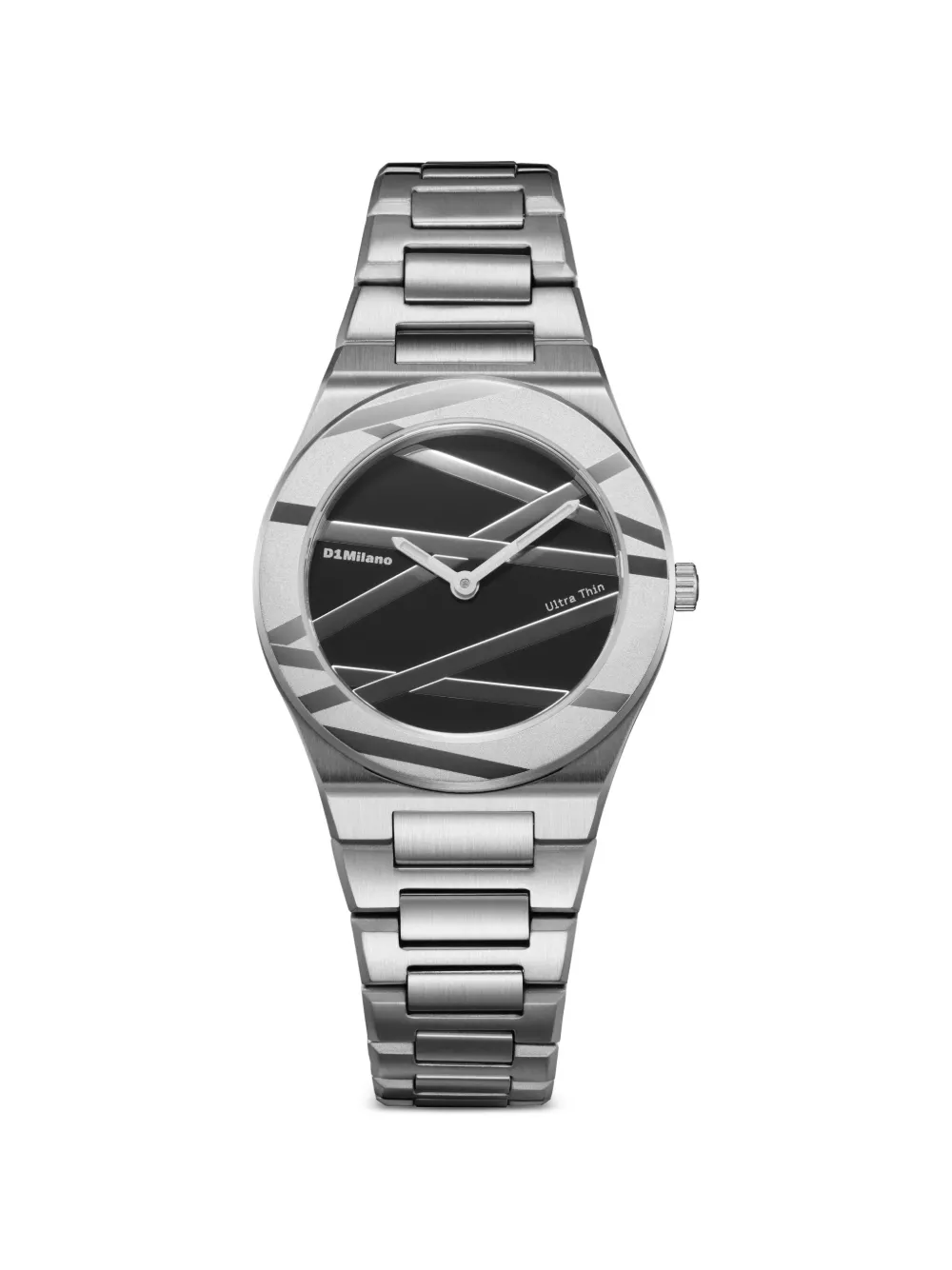 D1 Milano Onyx Inlay Ultra Thin 30mm watch - Nero