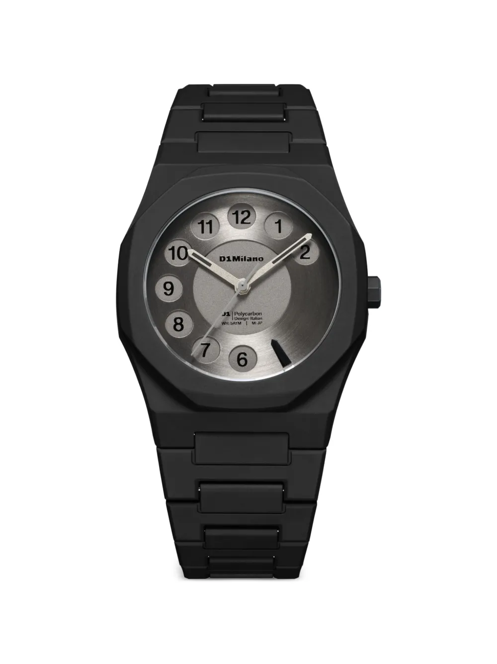 D1 Milano Orologio Ring Polycarbon 37mm - Grigio