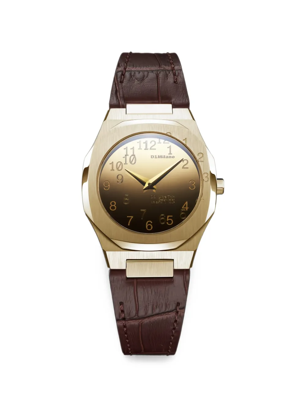 D1 Milano Ultra Thin 30mm watch - Braun