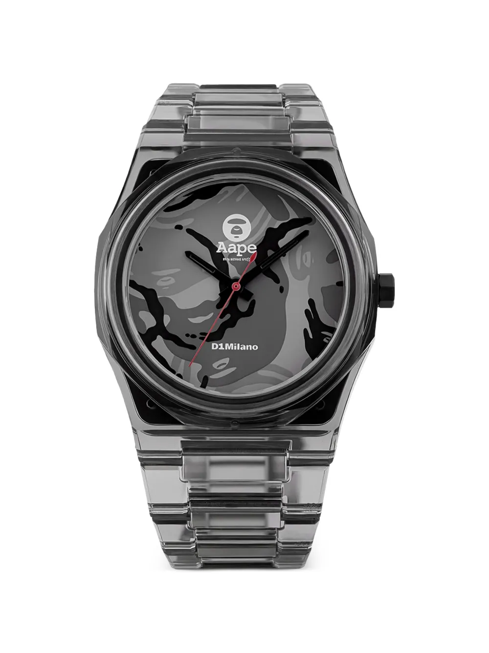 D1 Milano x Aape Orologio Camouflage 39mm - Grigio