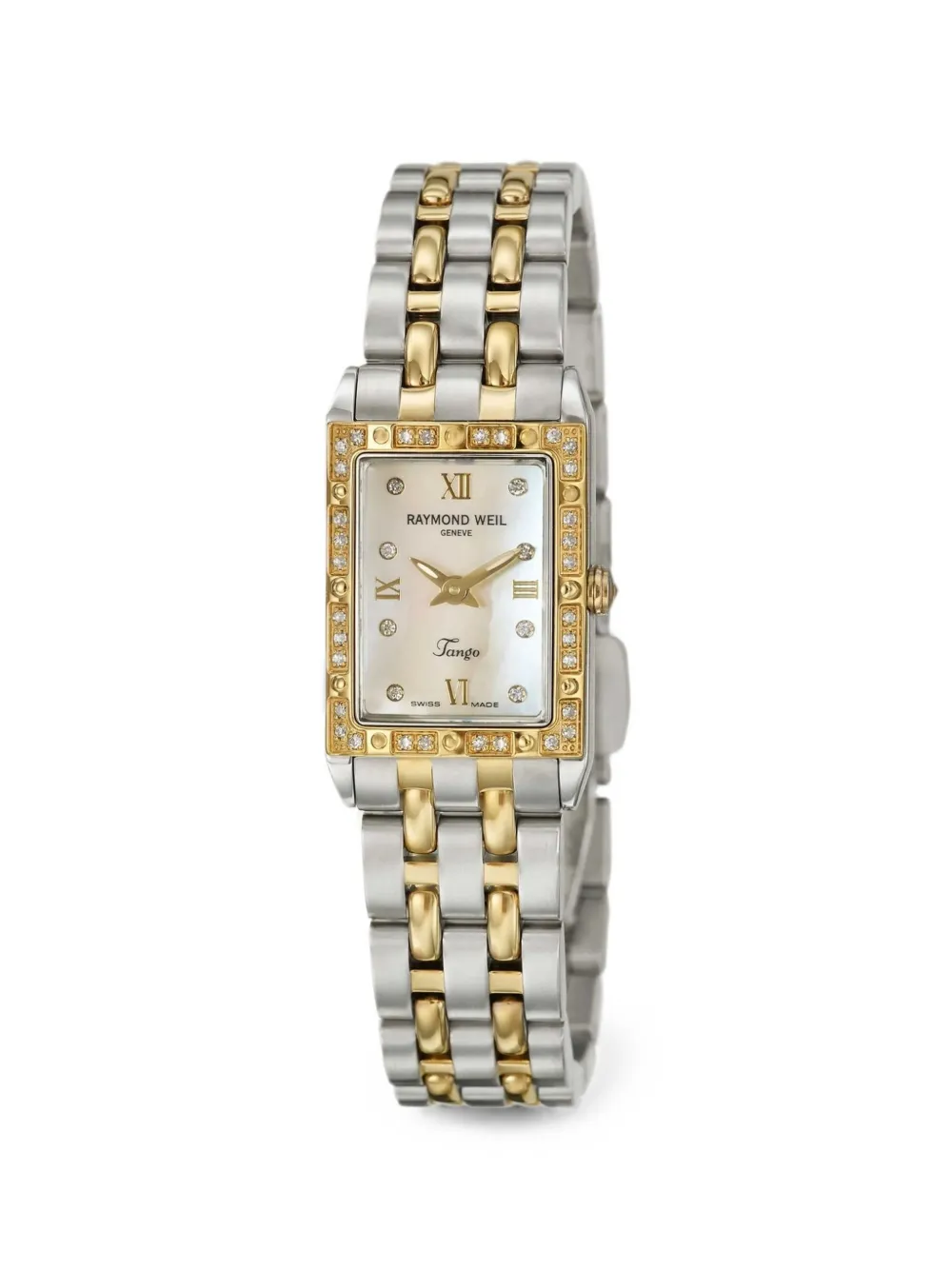 Raymond Weil Tango diamond-embellished 19mm watch