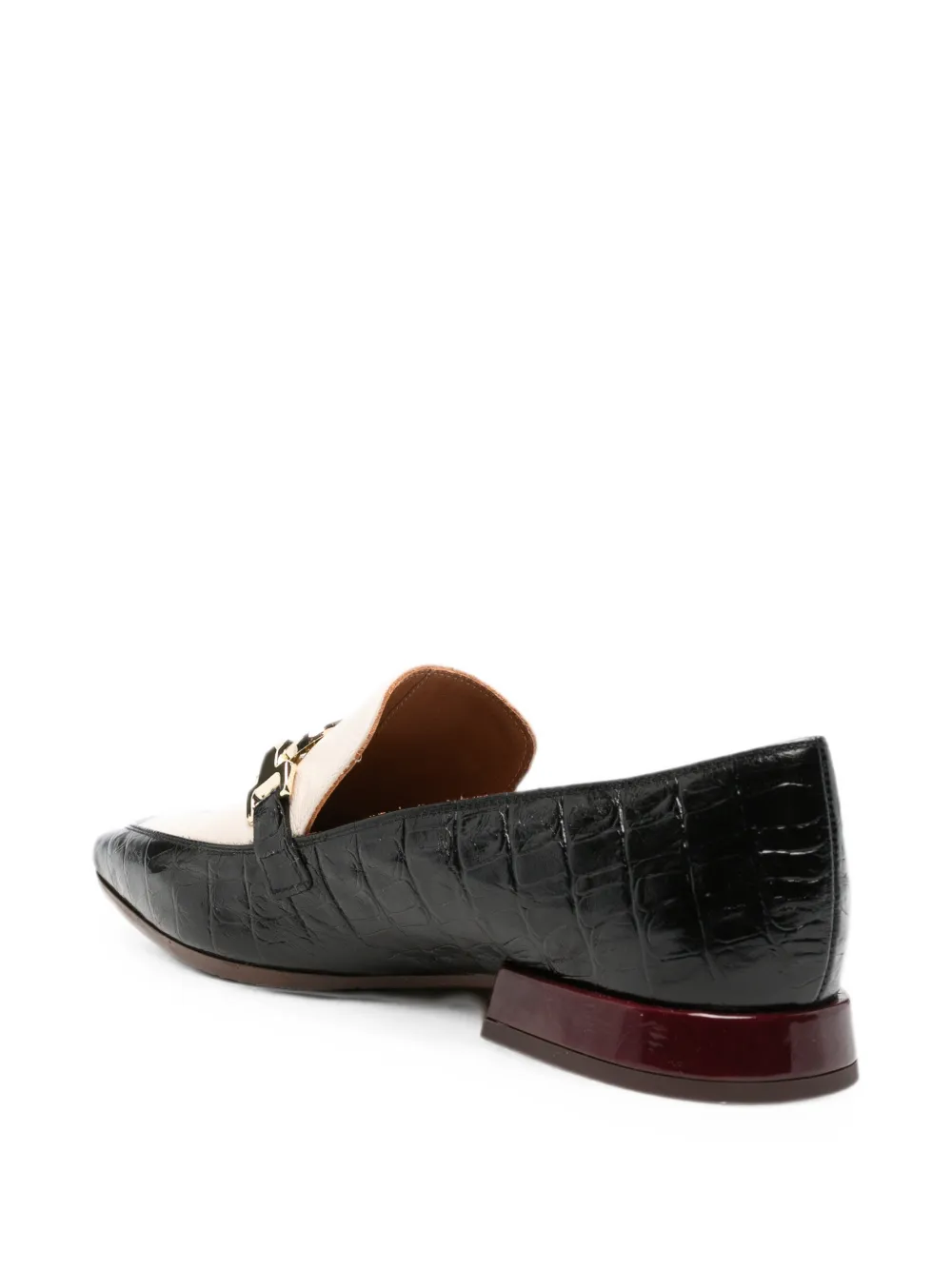 Chie Mihara Gildo buckle-detail loafers Zwart