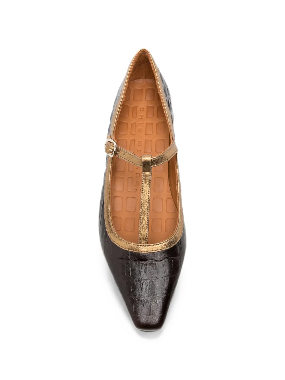 Chie Mihara Gatui leather pumps Bruin