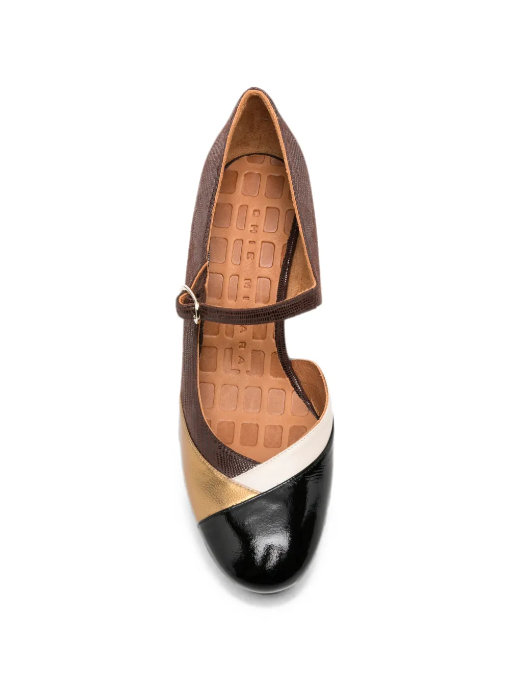 Chie Mihara Fysa pumps met gespsluiting Bruin