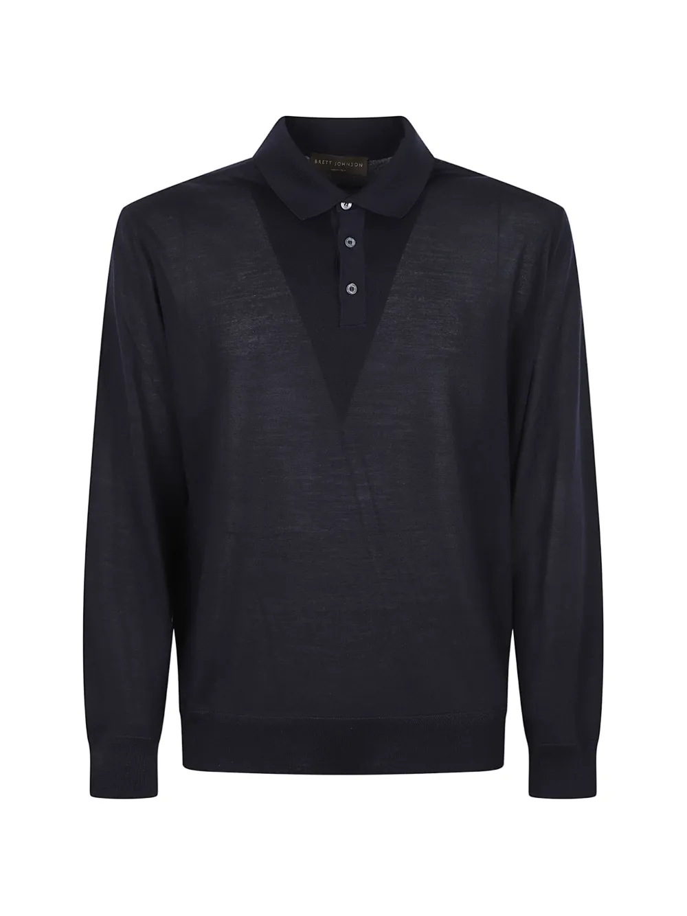 Brett Johnson long-sleeve polo shirt