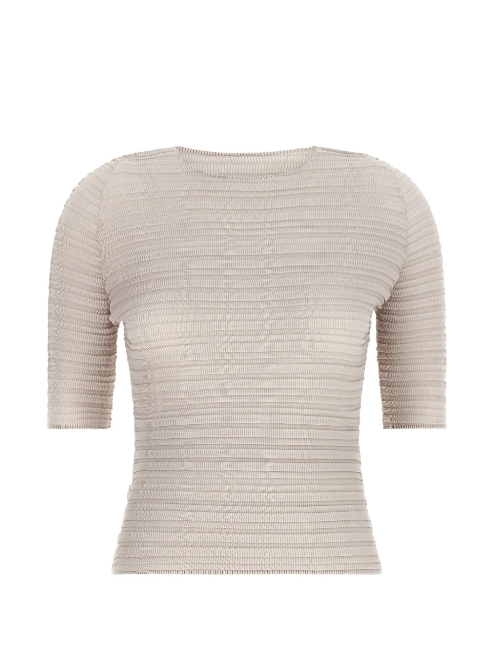Issey Miyake Jiggly Pleats T-shirt - Nude