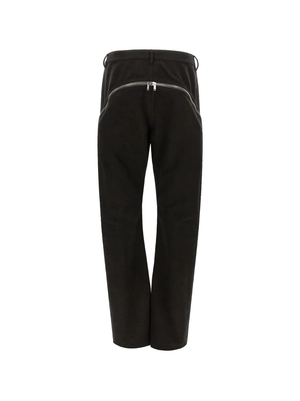 Rick Owens Bolan Banana jeans met ritsdetail Zwart