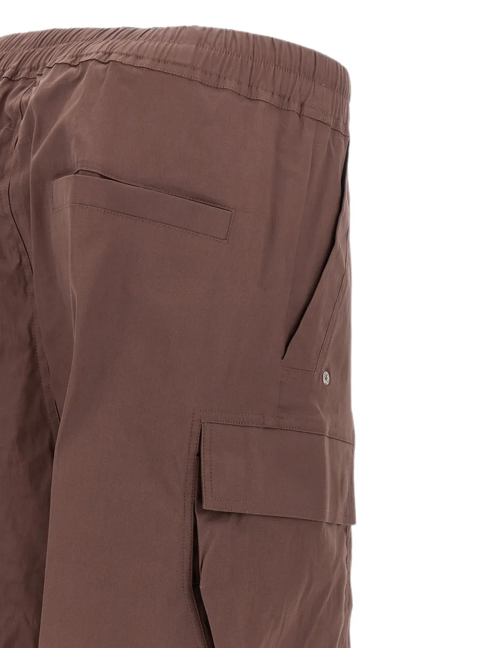 Rick Owens Cargobelas cargo broek met trekkoord Bruin