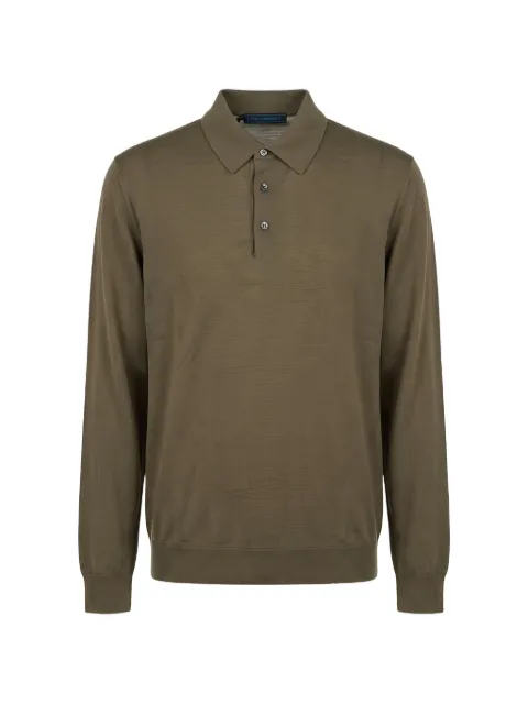 Kiton long-sleeve polo shirt